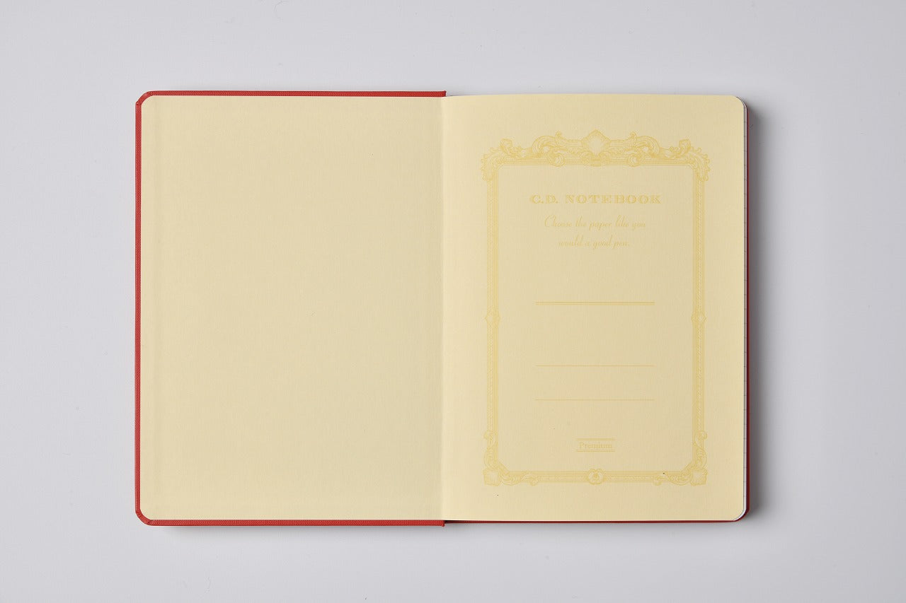 Apica Premium Notebook - Tapa Dura - A5 - Cuadriculado - Red
