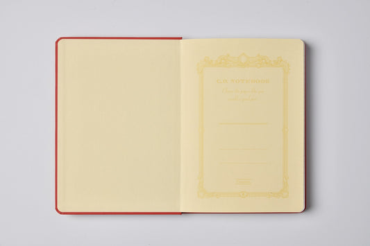 Apica Premium Notebook - Tapa Dura - A5 - Cuadriculado - Red