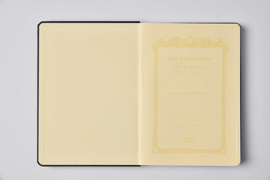 Apica Premium Notebook - Tapa Dura - A6 - Hojas en Blanco - Black