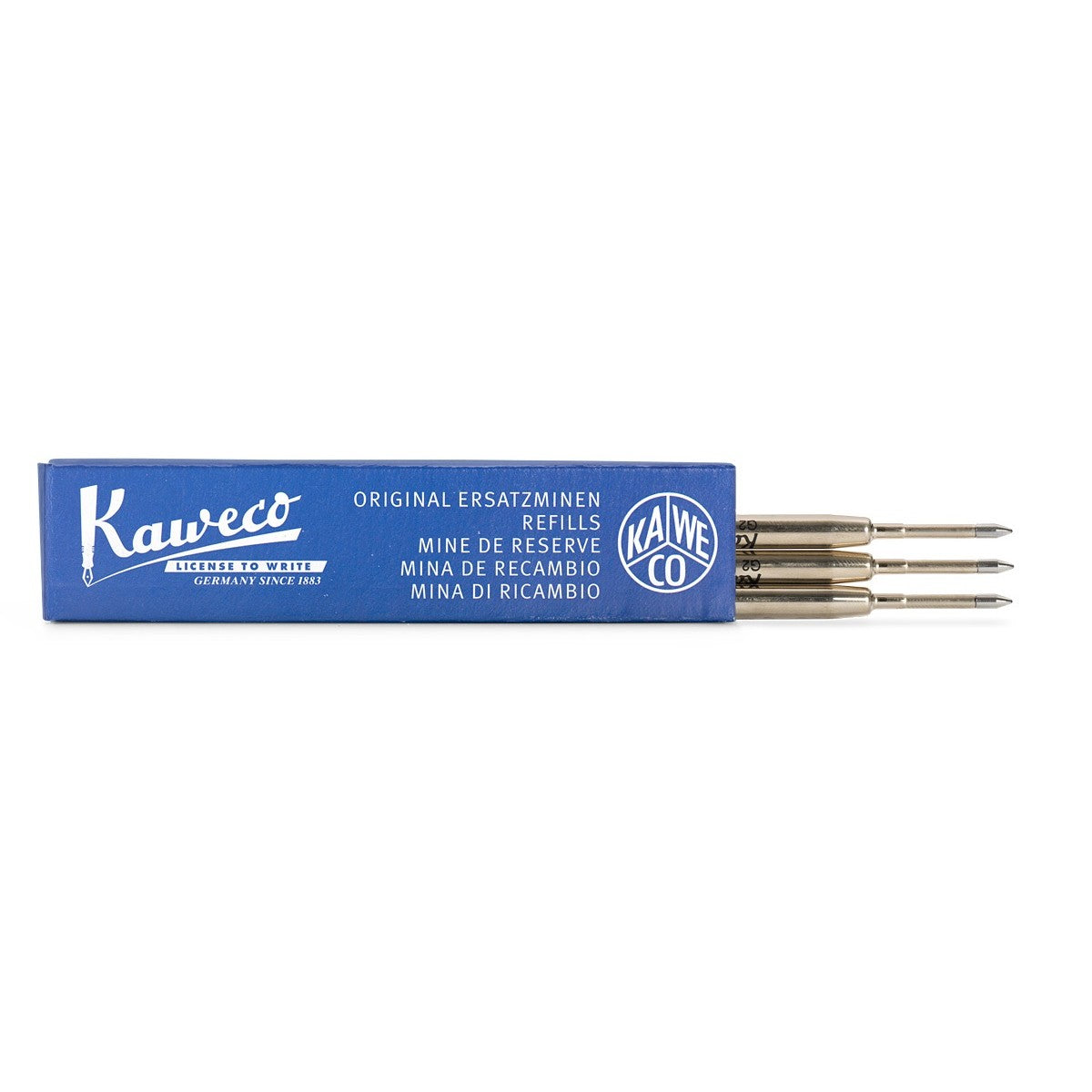 Kaweco G2 Ball Pen Refill - Blue - 0.8 mm - 3 unidades