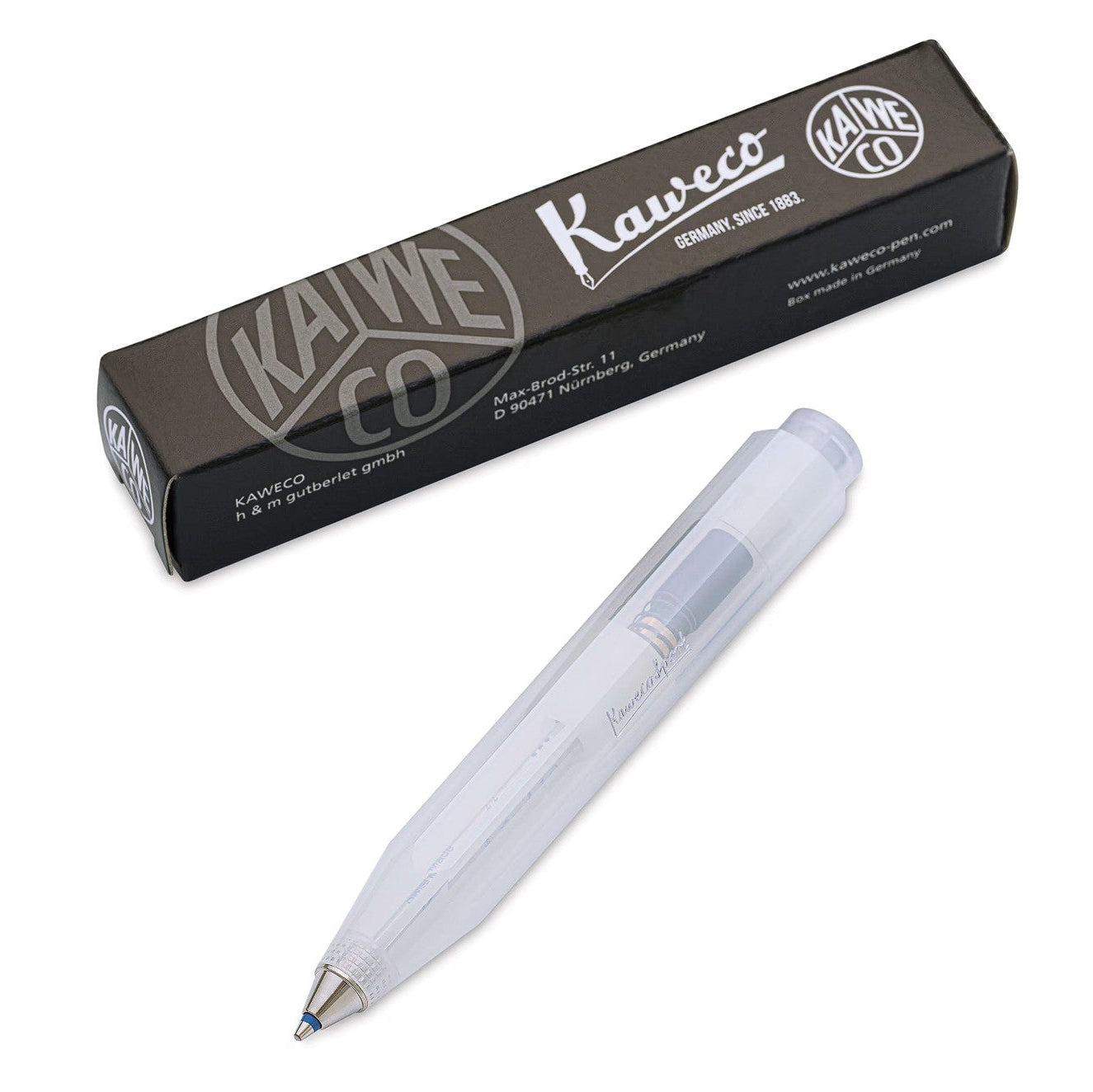 Kaweco Frosted Sport Ballpoint Pen - Natural Coconut