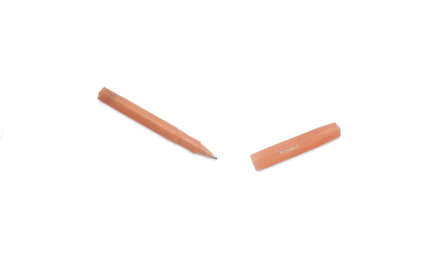 Kaweco Frosted Sport Rollerball Pen - Soft Mandarin