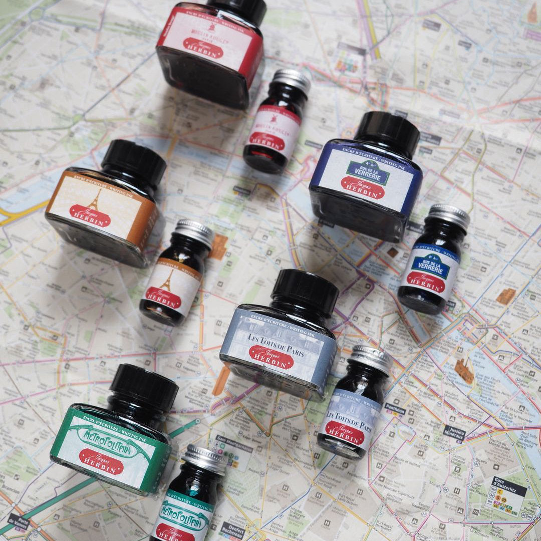 J. Herbin - Paris Ink Collection - Moulin Rouge Red - Tinta Botella 30ml.