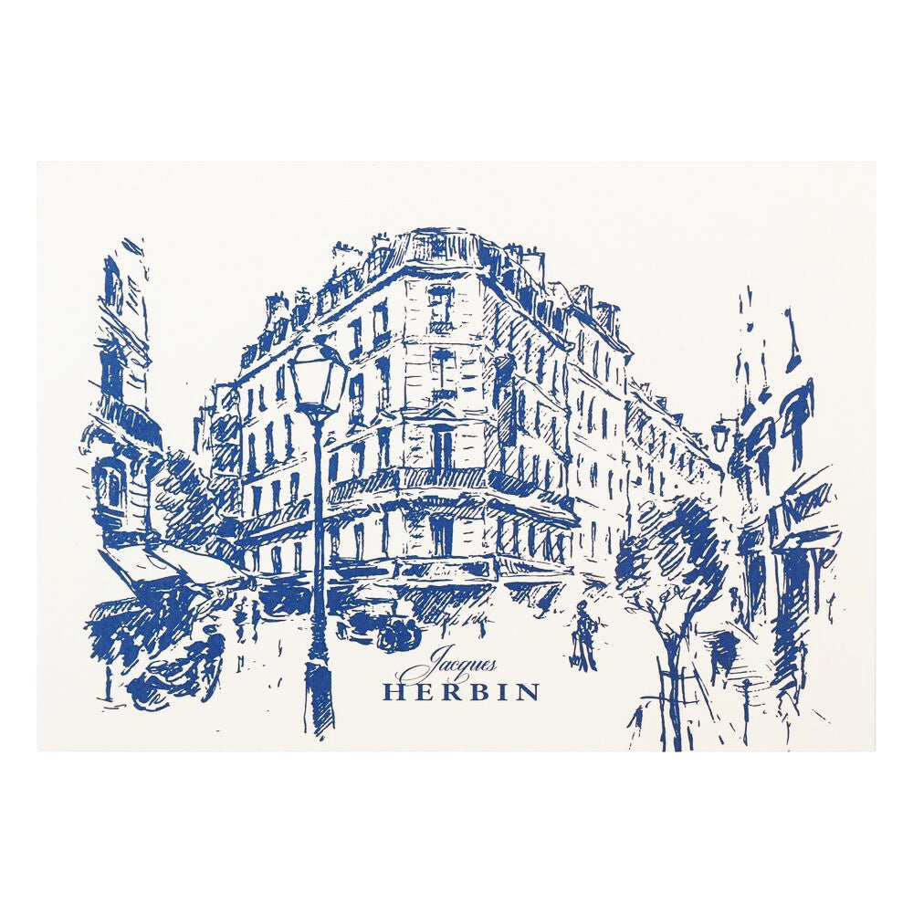 J. Herbin - Paris Ink Collection - Rue de la Verrerie Blue - Tinta Botella 30ml.
