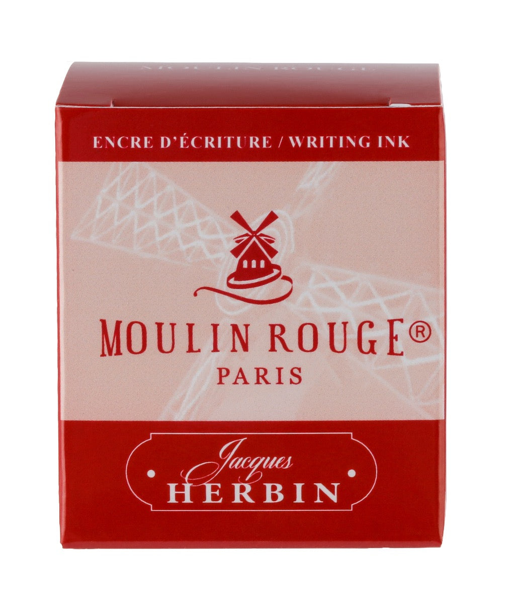 J. Herbin - Paris Ink Collection - Moulin Rouge Red - Tinta Botella 30ml.
