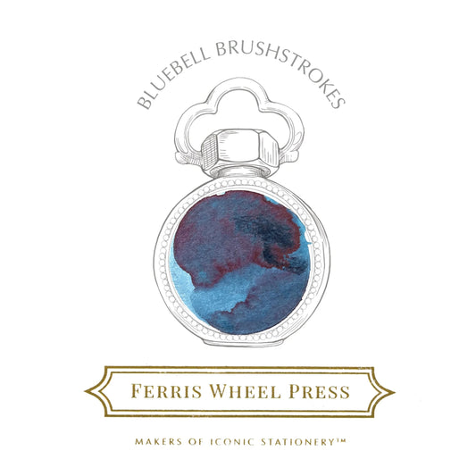 FERRIS WHEEL PRESS - Everyday Collection | Bluebell Brushstrokes Ink - 10ml.