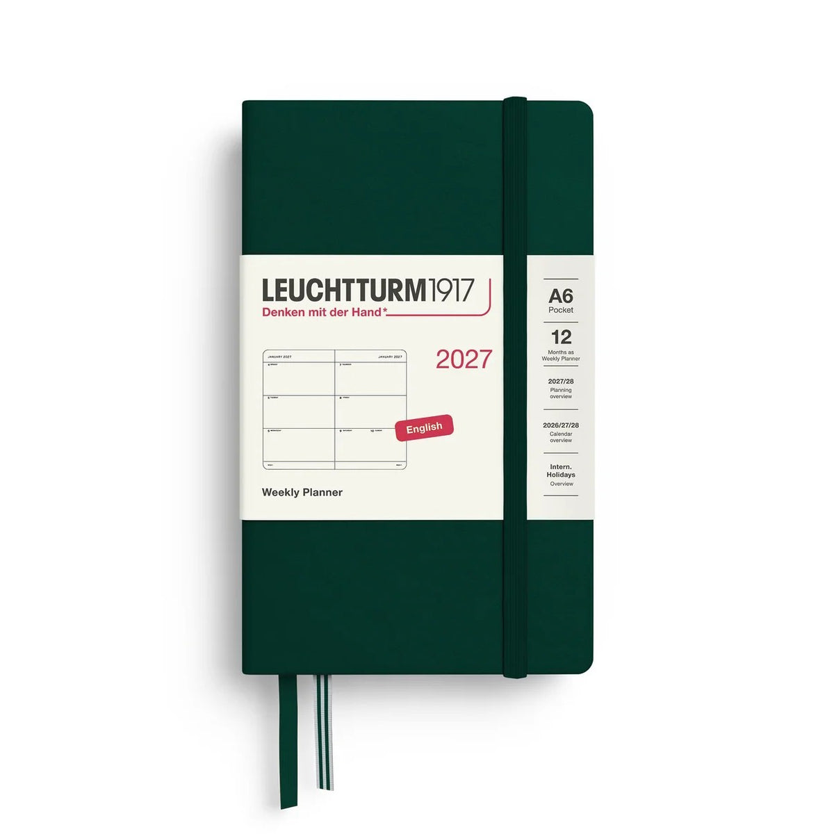 Leuchtturm 1917 - Agenda Semanal - Agenda 2027 en Inglés