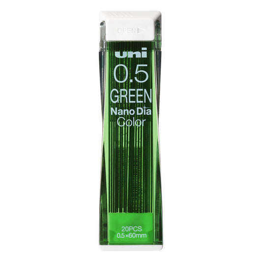UNI-BALL - Uni Nano Dia Color Pencil Lead Refill Mina - 0.5mm - 20 unidades