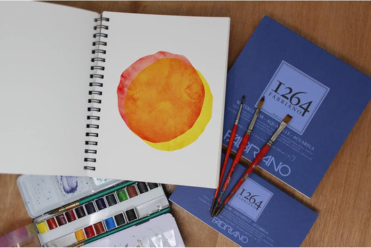 FABRIANO - 1264 Watercolor Pads (Libreta de Acuarela 300 GSM)
