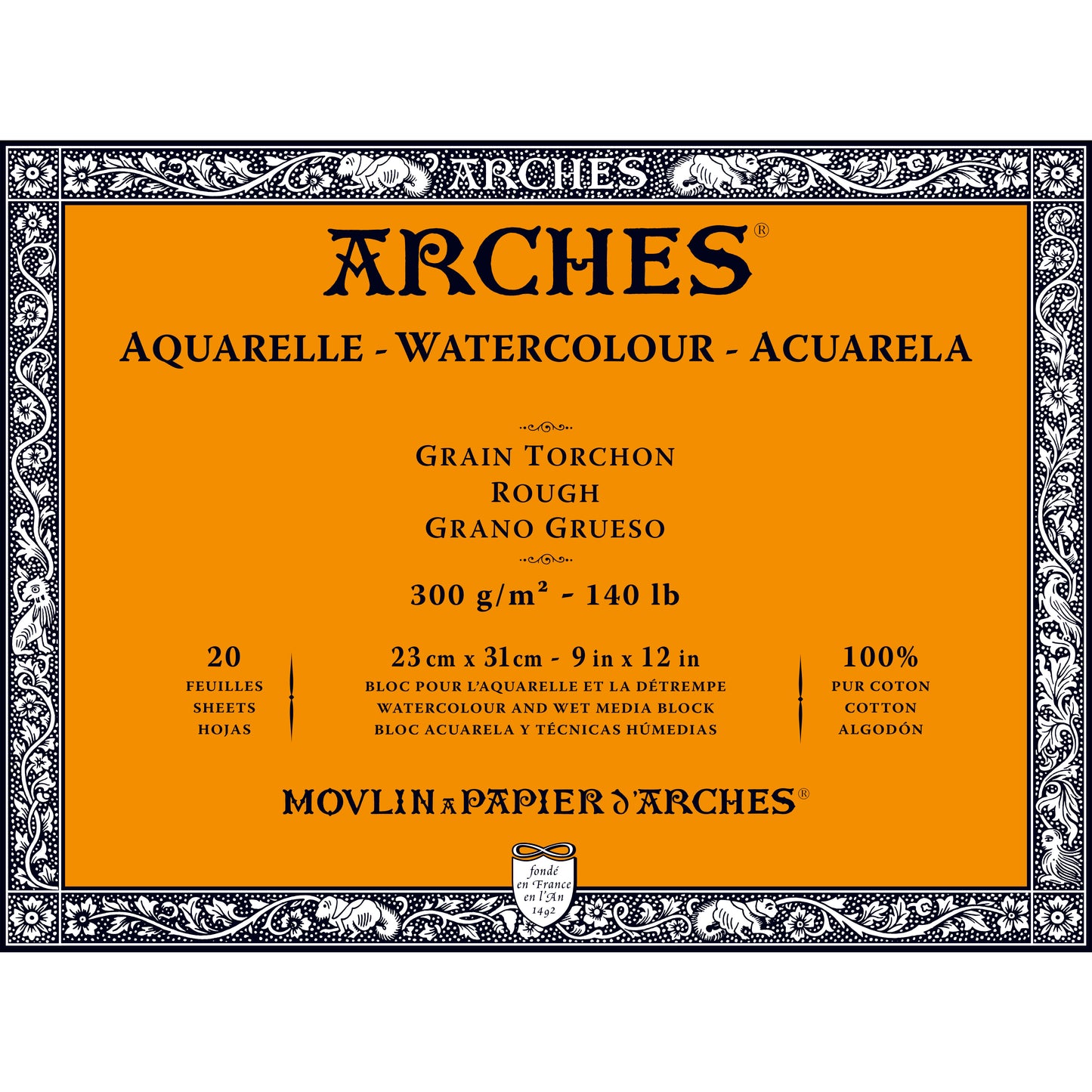 ARCHES - Libretas de Acuarelas (Watercolor Blocks) ROUGH