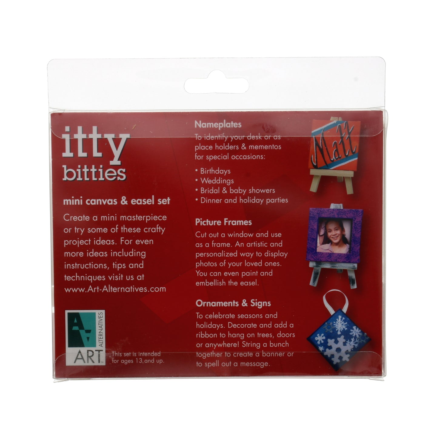 ART ALTERNATIVES - Mini Canvas & Caballete Set