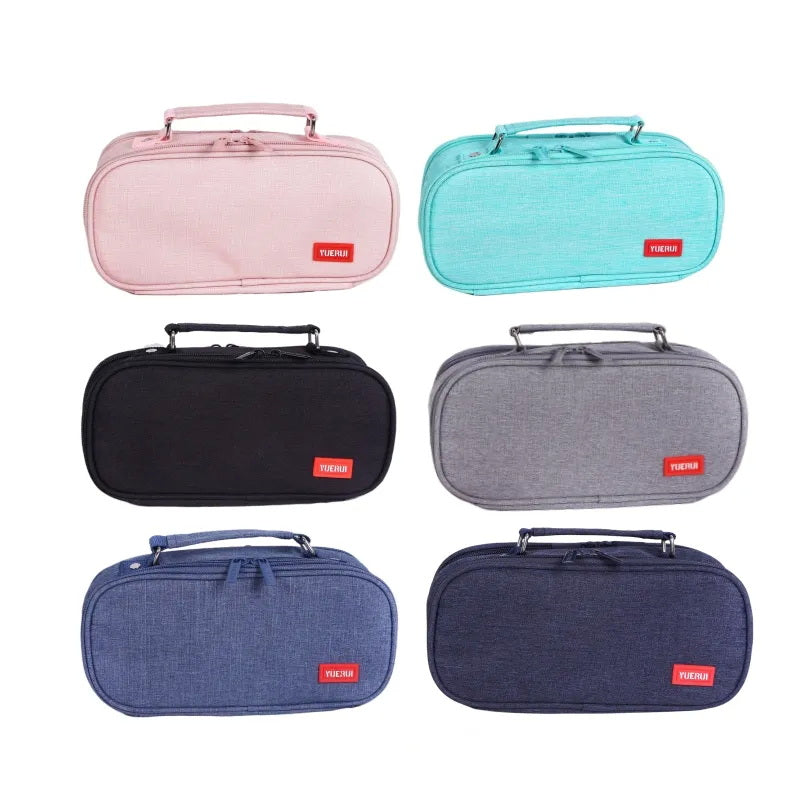 Cartucheras de Tela - Estuche - Lapicero - Compartimientos con 5 capas
