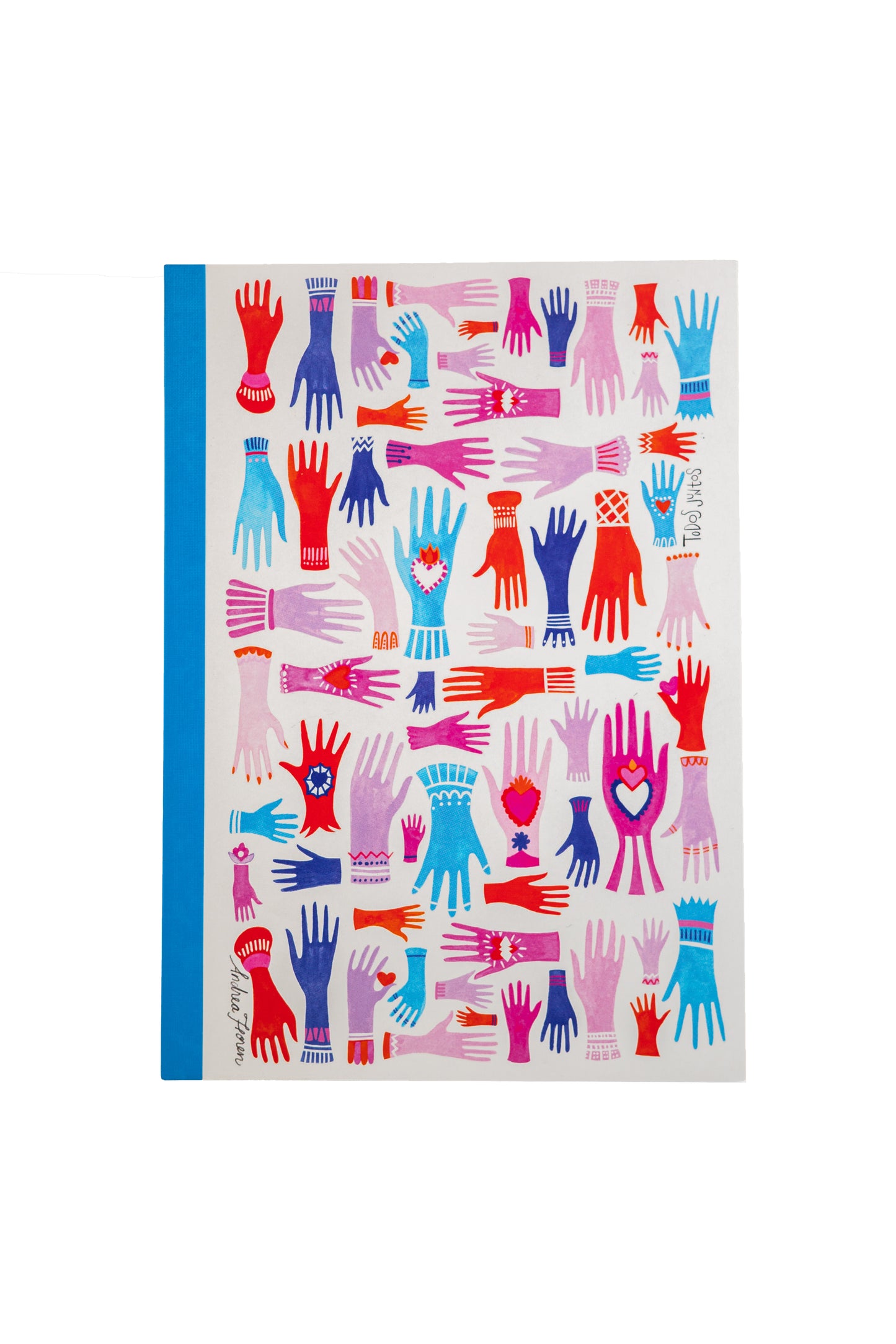 Itoya ProFolio Oasis Notebook - Studio Spotlight Series "Heart In Hand" - A5