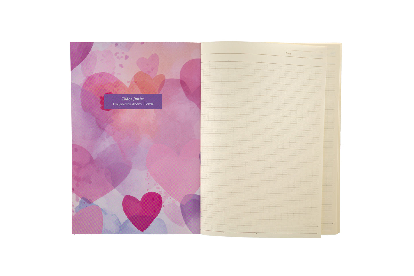 Itoya ProFolio Oasis Notebook - Studio Spotlight Series "Heart In Hand" - A5