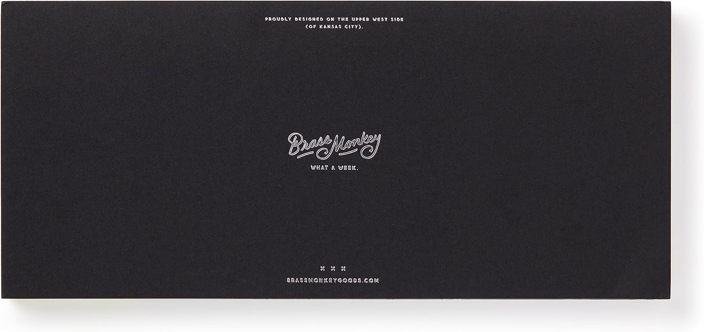 BRASS MONKEY - In a Moment of Weekness Desk Calendar