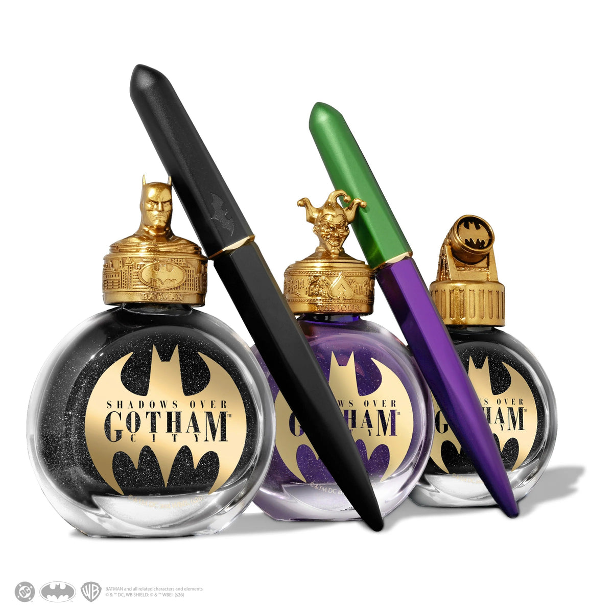 Ferris Wheel Press - Fountain Pen Ink | Shadows Over Gotham City | Bat Signal - 38ml.