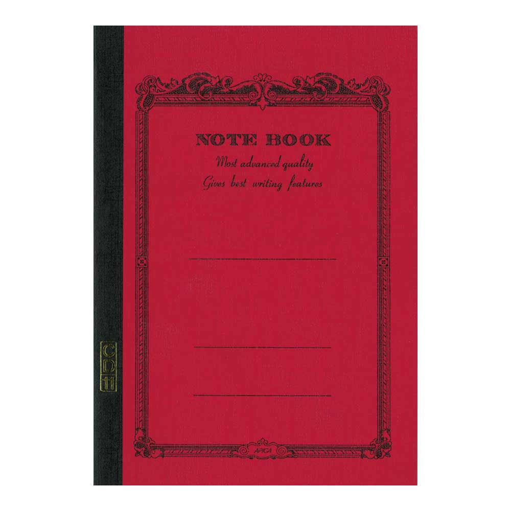 Apica Notebook CD-11 (A5) - De Rayas - Red