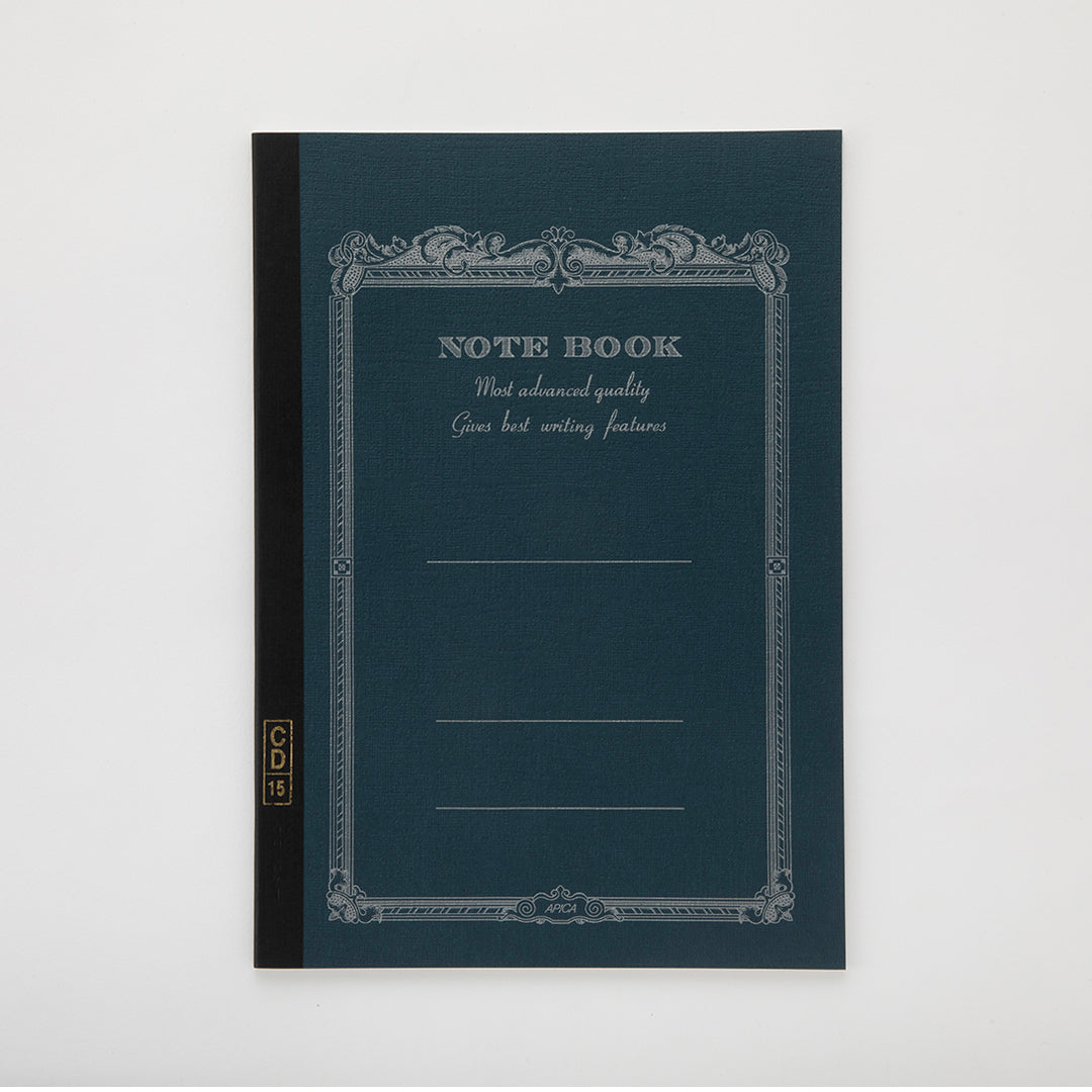 Apica Notebook CD-15 (Semi B5) - De Rayas - Navy