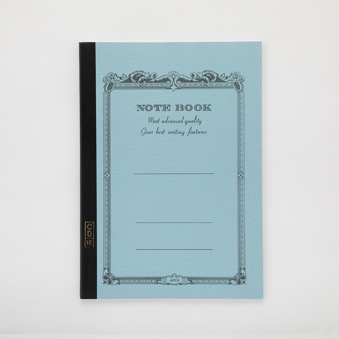 Apica Notebook CD-15 (Semi B5) - De Rayas - Light Blue