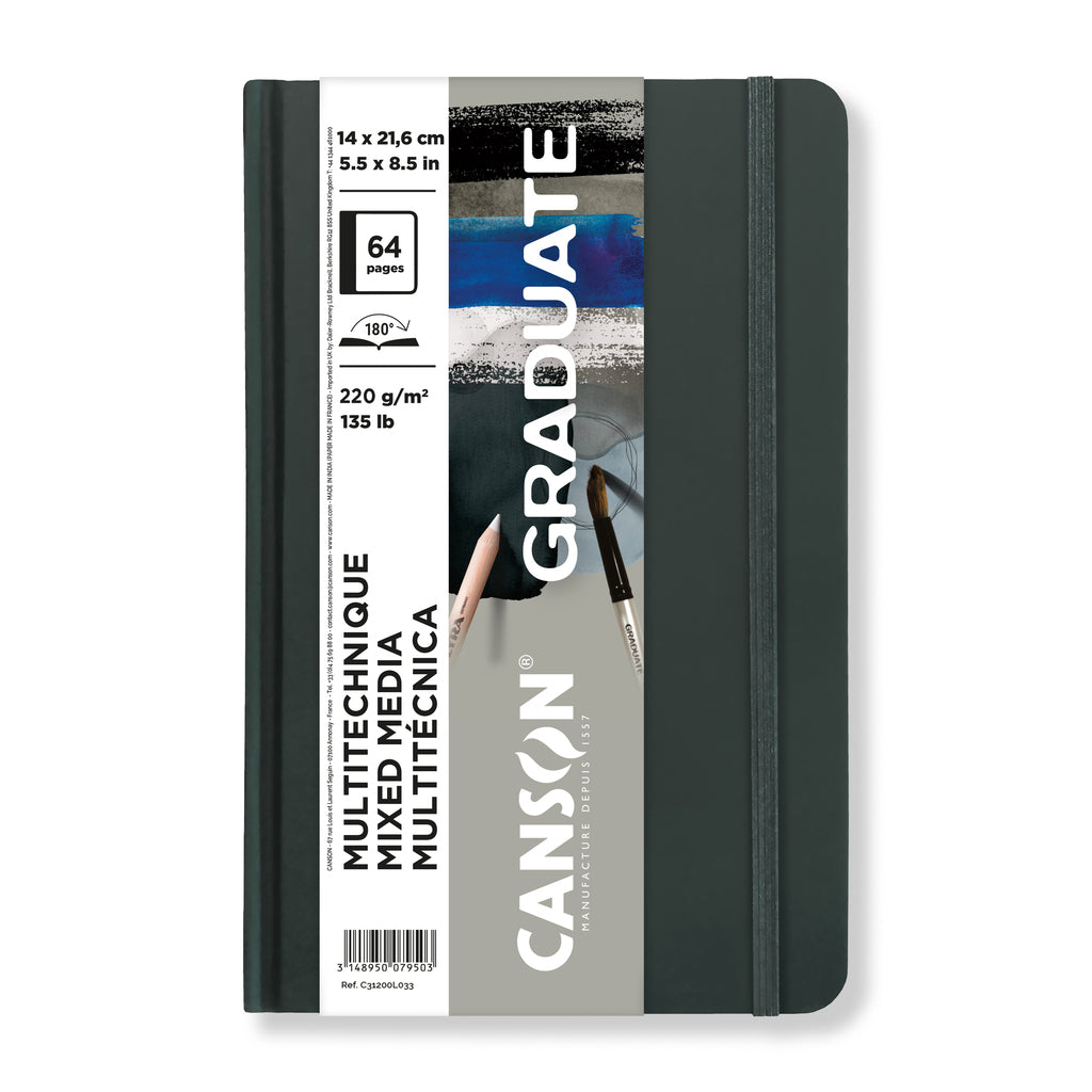 CANSON - Graduate Series - Mixed Media Books (Hardcover)