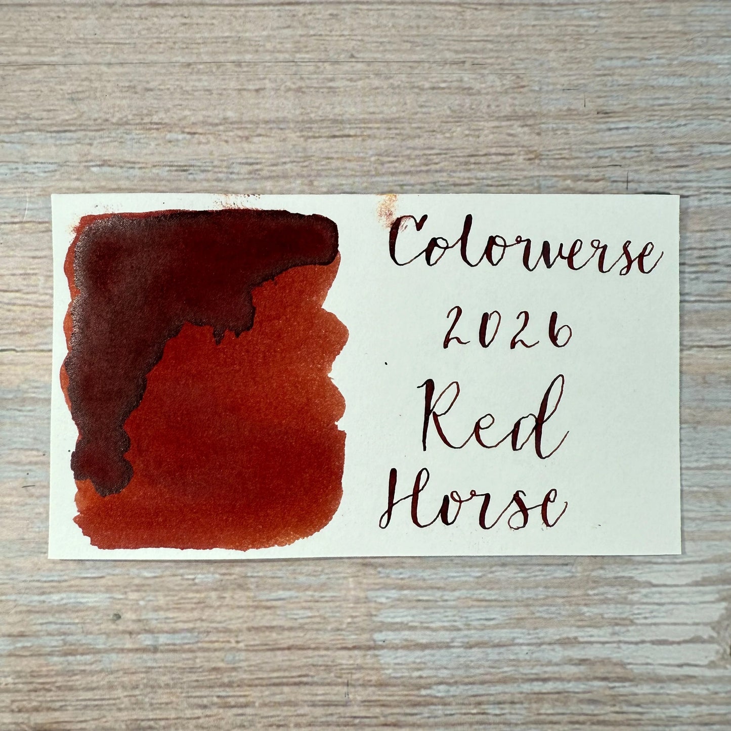 Colorverse 2026 Red Horse Standard (Special Edition) - Botella 15ml.
