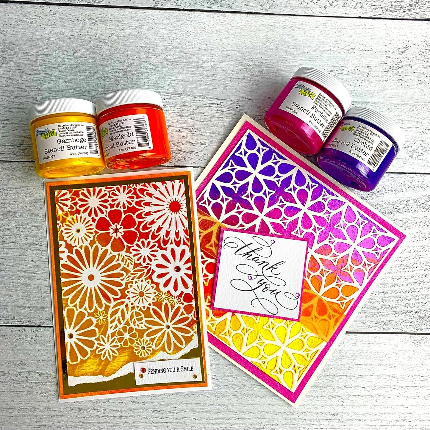 CRAFTER´S WORKSHOP - Stencil Butter (Pasta de Relieve)