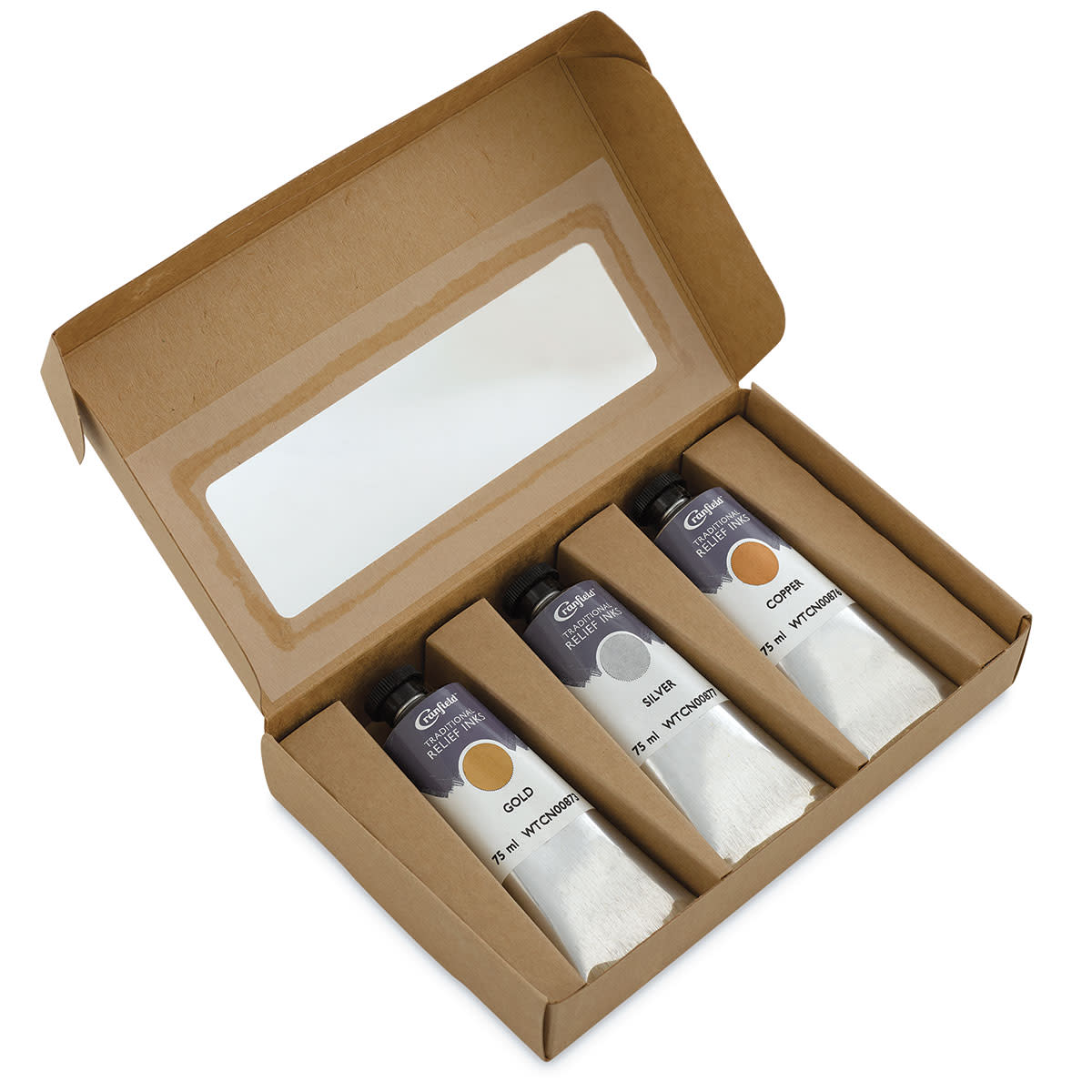 Cranfield Traditional Relief Inks - Metallic Set
