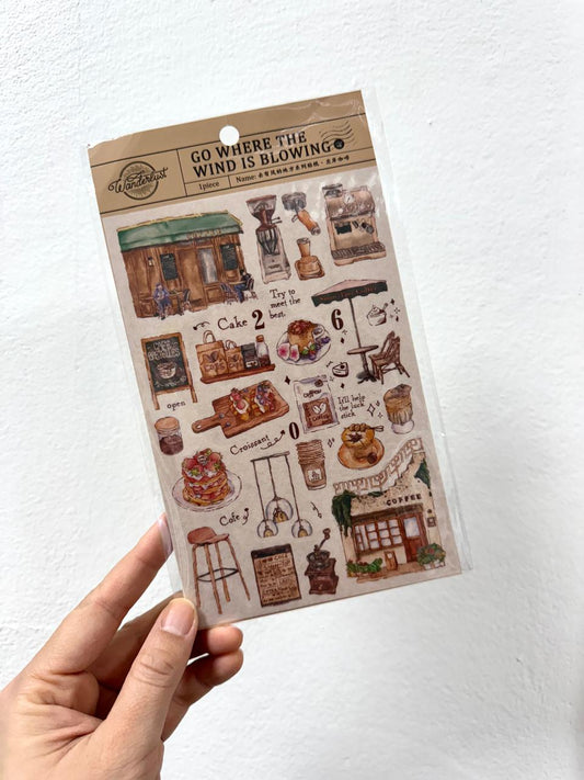 WANDERLUST - Stickers de Viajes Journal (Pegatinas)