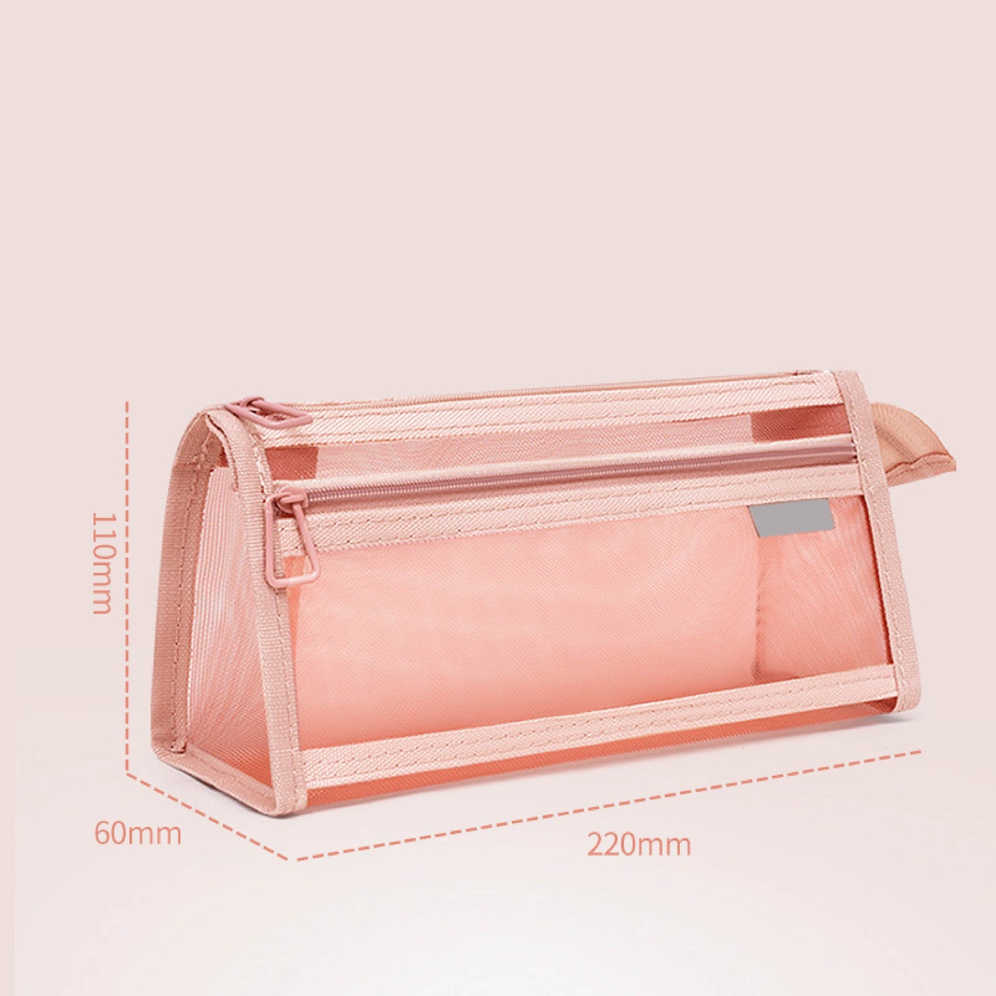 Cartucheras Transparente - Estuche - Lapicero - Triangular