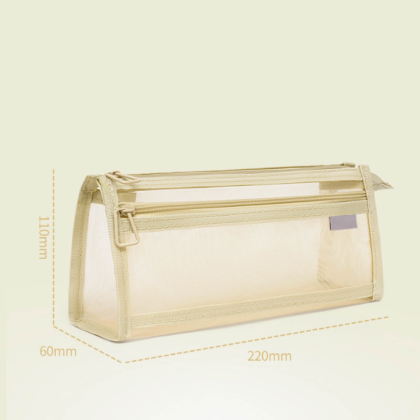 Cartucheras Transparente - Estuche - Lapicero - Triangular