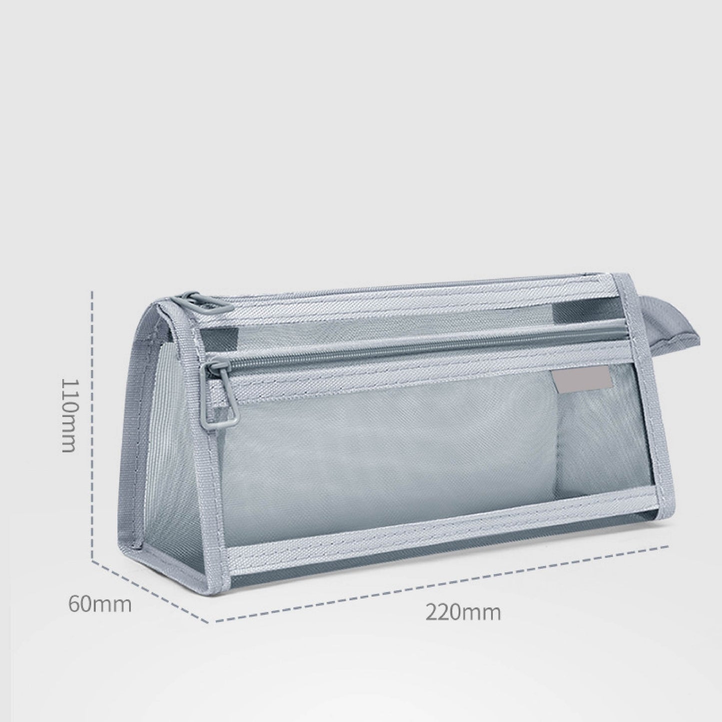 Cartucheras Transparente - Estuche - Lapicero - Triangular