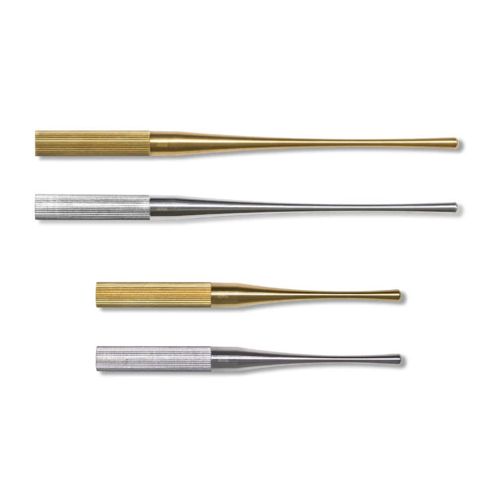 Colorverse Shuttle Nib Holder Brass Small - Palillero