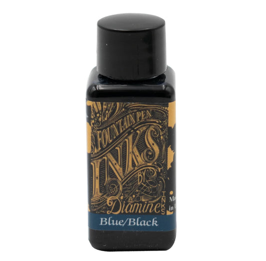 Diamine Blue Black - Botella 30ml.