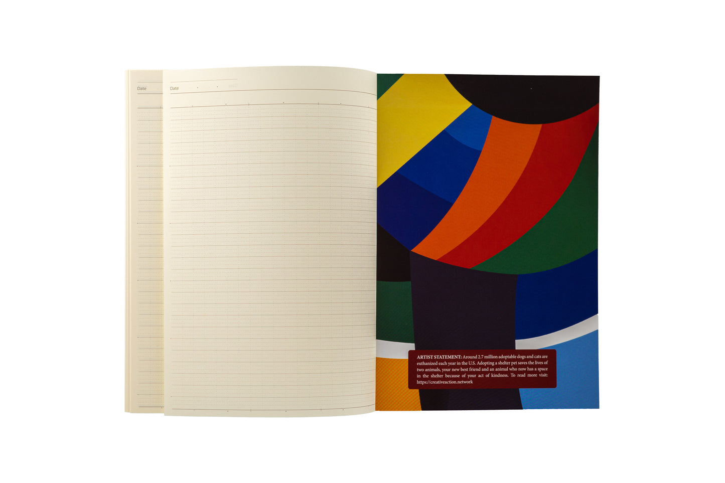 Itoya ProFolio Oasis Notebook - Studio Spotlight Series "Cat Love" - A5