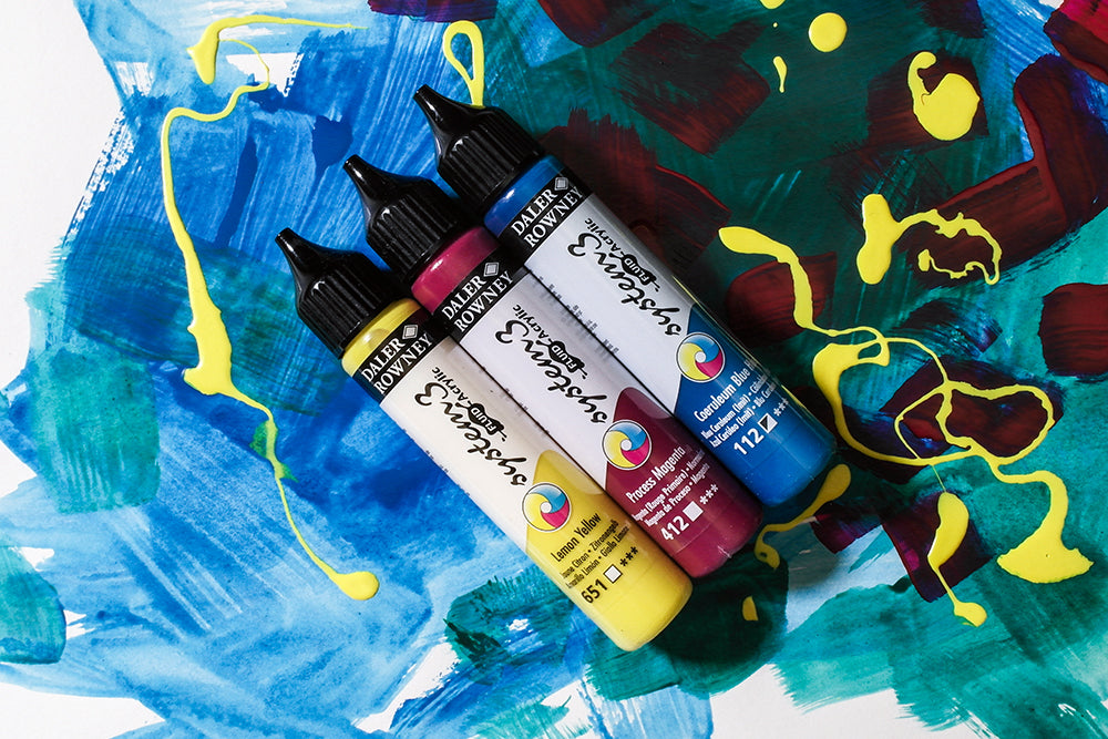 DALER ROWNEY - System3 Fluid Acrylic Introduction Set (Acrílico Fluído Set)