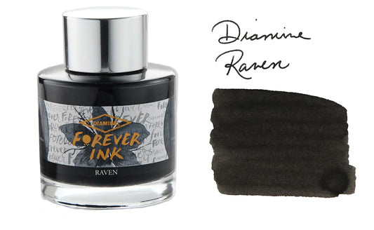 Diamine Forever Ink Raven - Botella 30 ml.