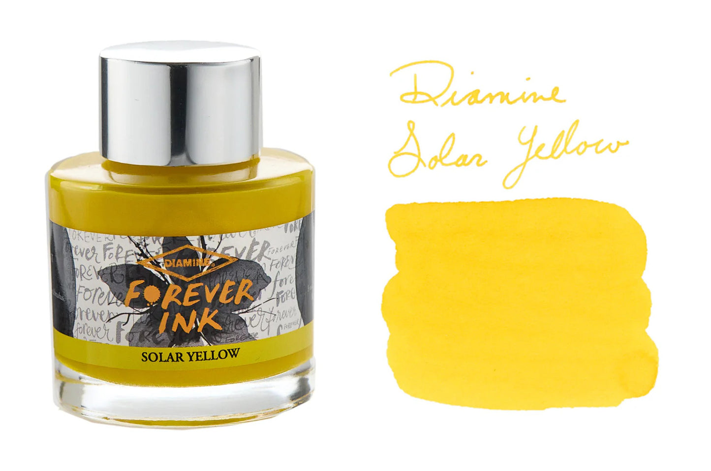Diamine Forever Ink Solar Yellow - Botella 30 ml.