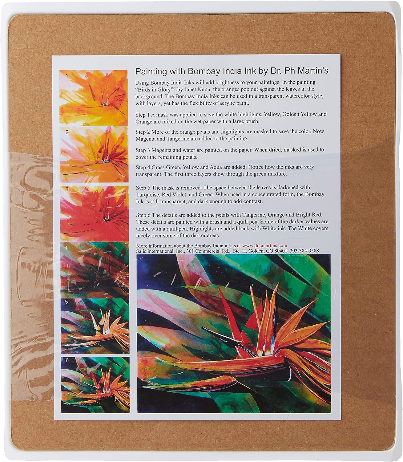 DR. PH. MARTIN'S - Bombay India Inks Sets - 0.5 oz.