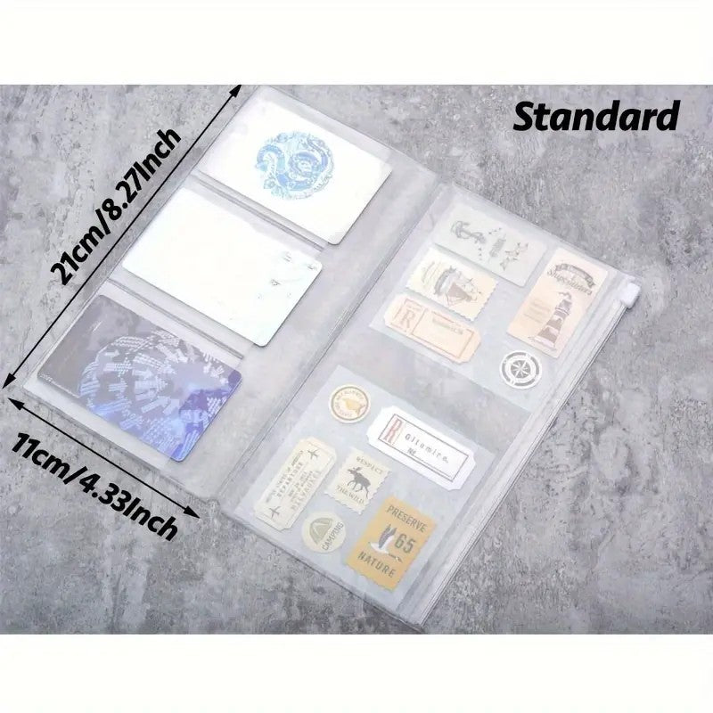 Estuche PVC con Zipper para Almacenamiento
