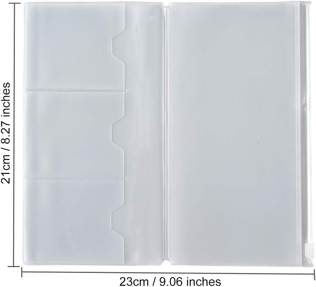 Estuche PVC con Zipper para Almacenamiento