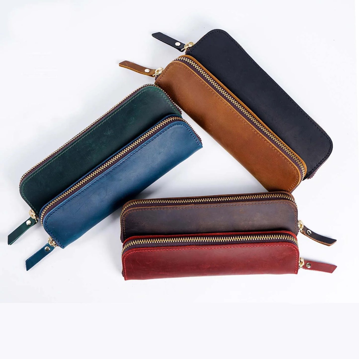 Estuche de Cuero para Bolígrafos