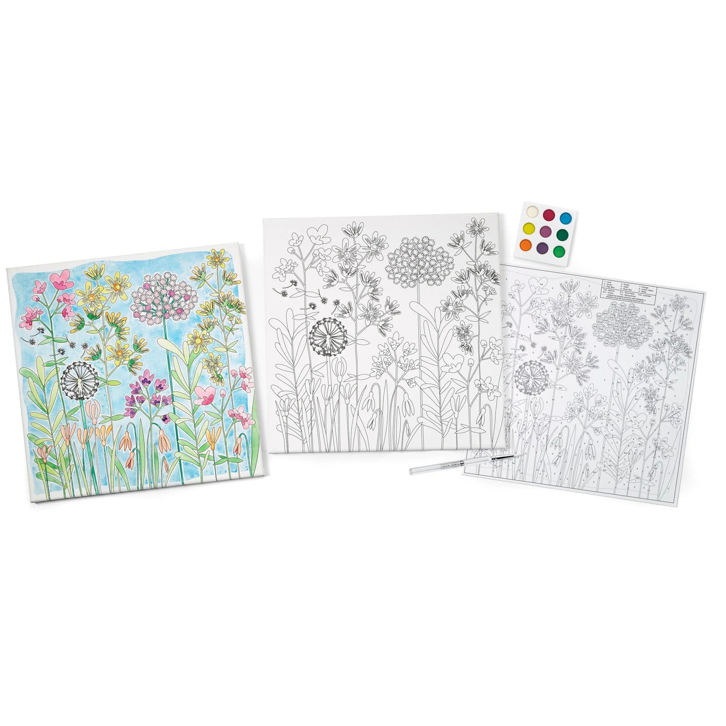 FABER-CASTELL - Paint By Number Watercolor Sets