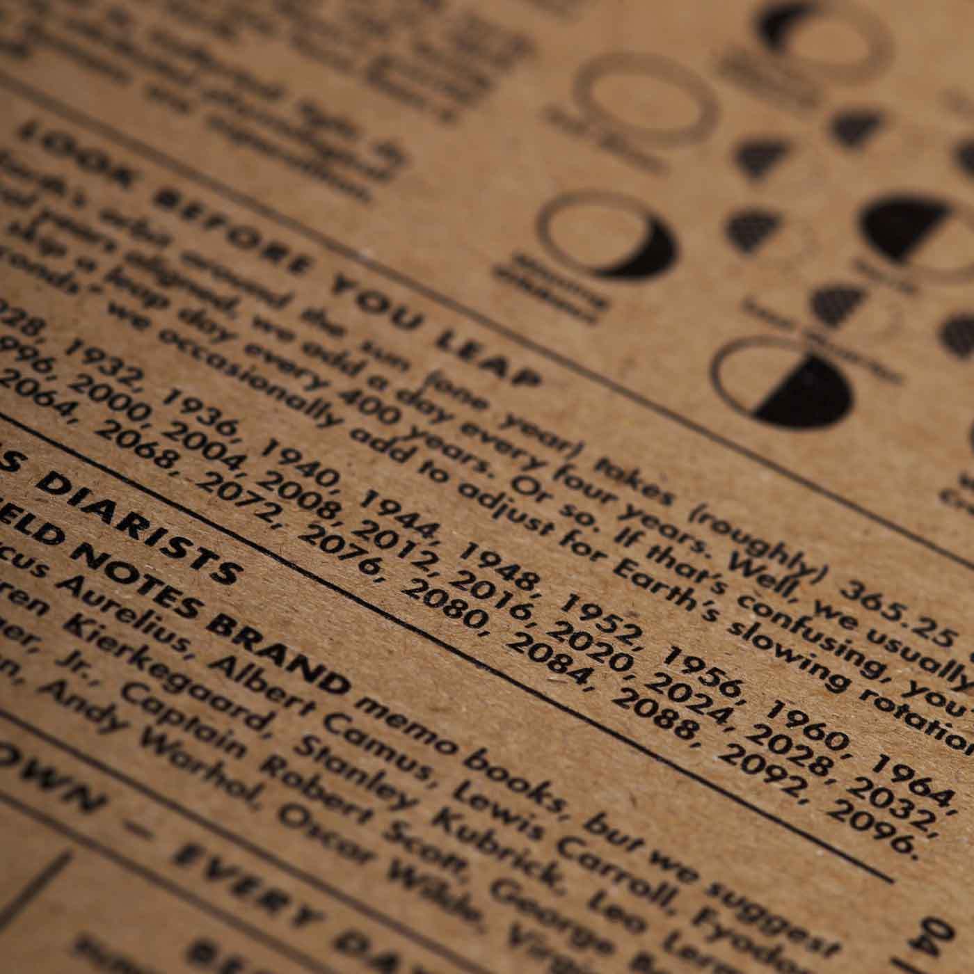 Field Notes - 56-Week Planner - Planificador sin Fechas para 56 semanas