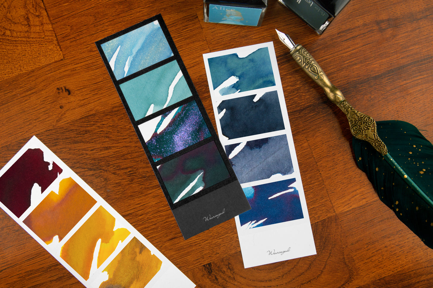 WEARINGEUL - Ink Color Swatch Paper (Ink Color Swatch Cards)