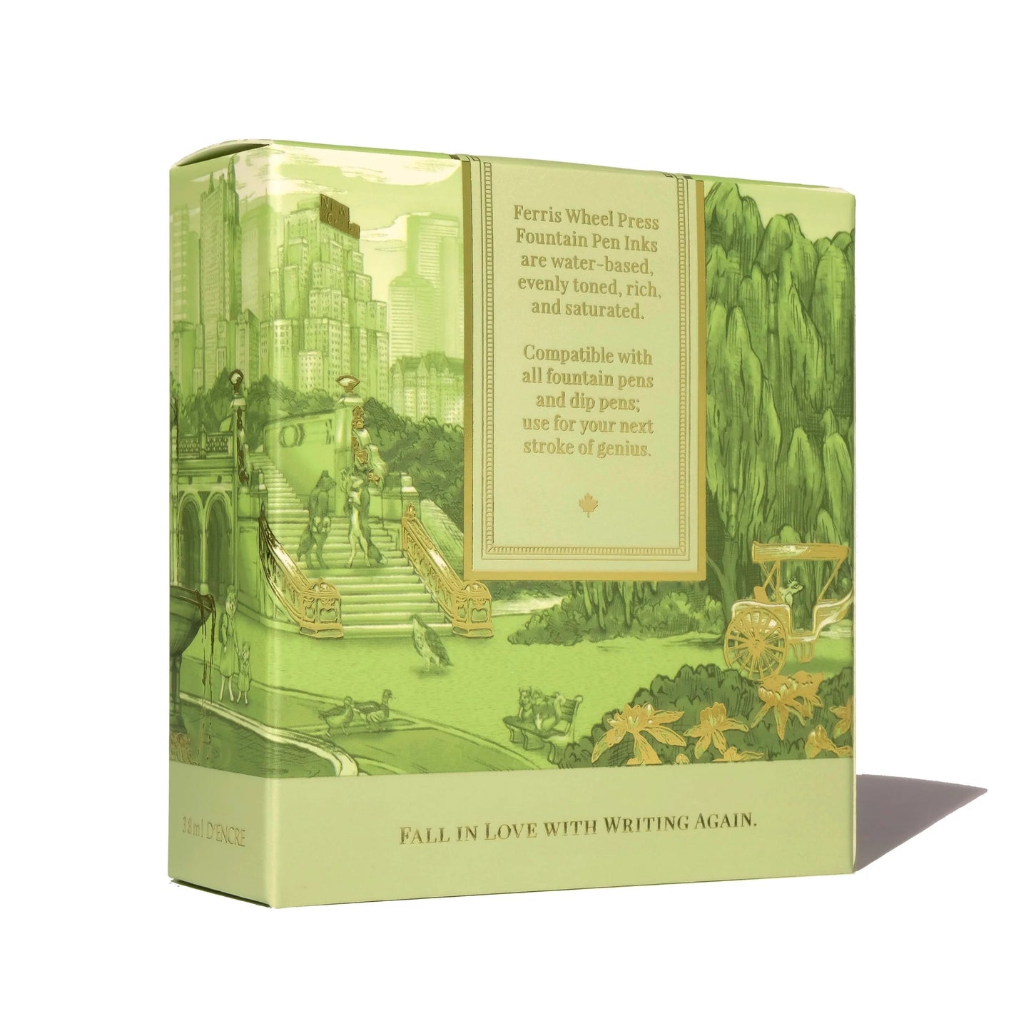 FERRIS WHEEL PRESS - Central Park Greens Ink - 38ml.