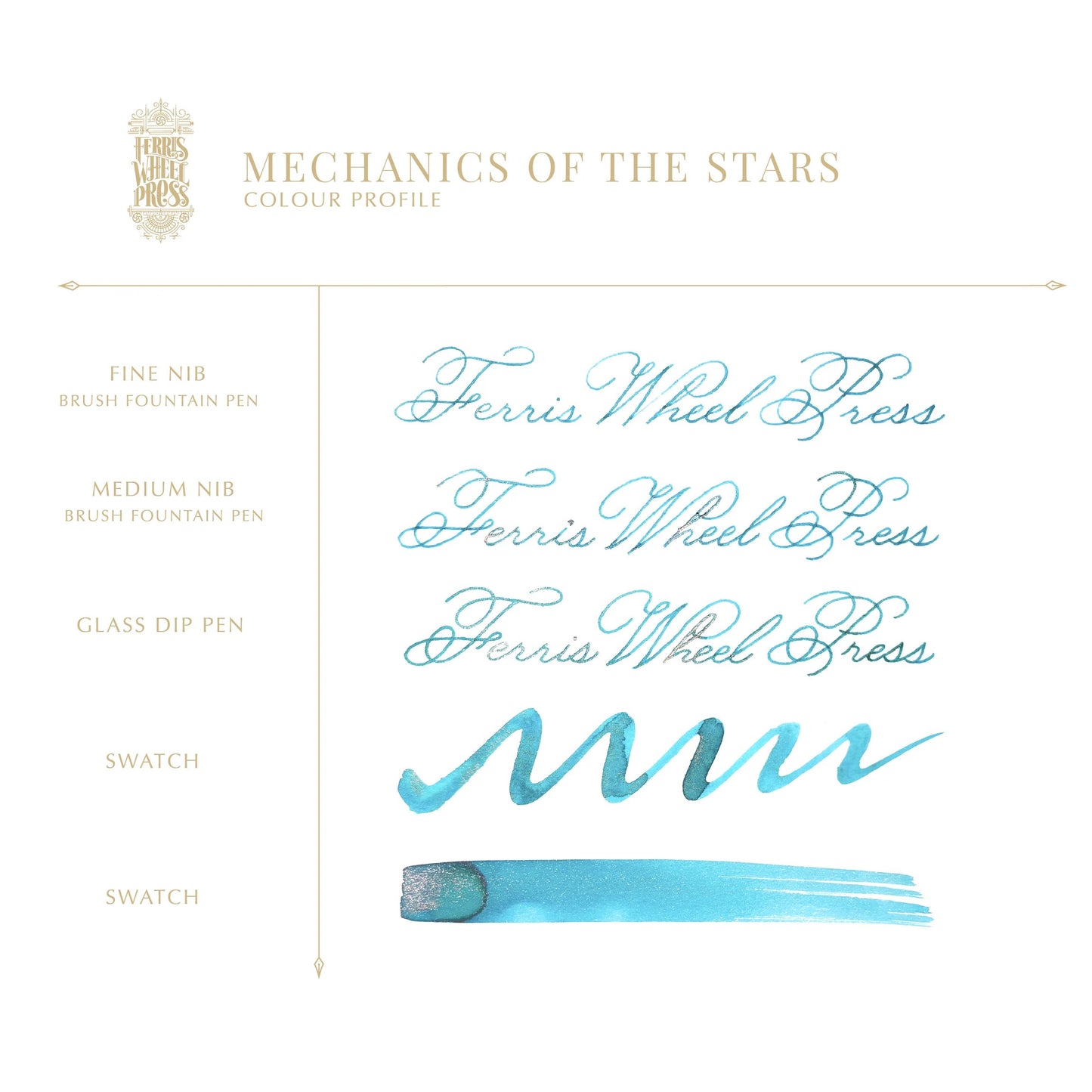 FERRIS WHEEL PRESS - Everyday Collection | Mechanics of the Stars Ink - 10ml.