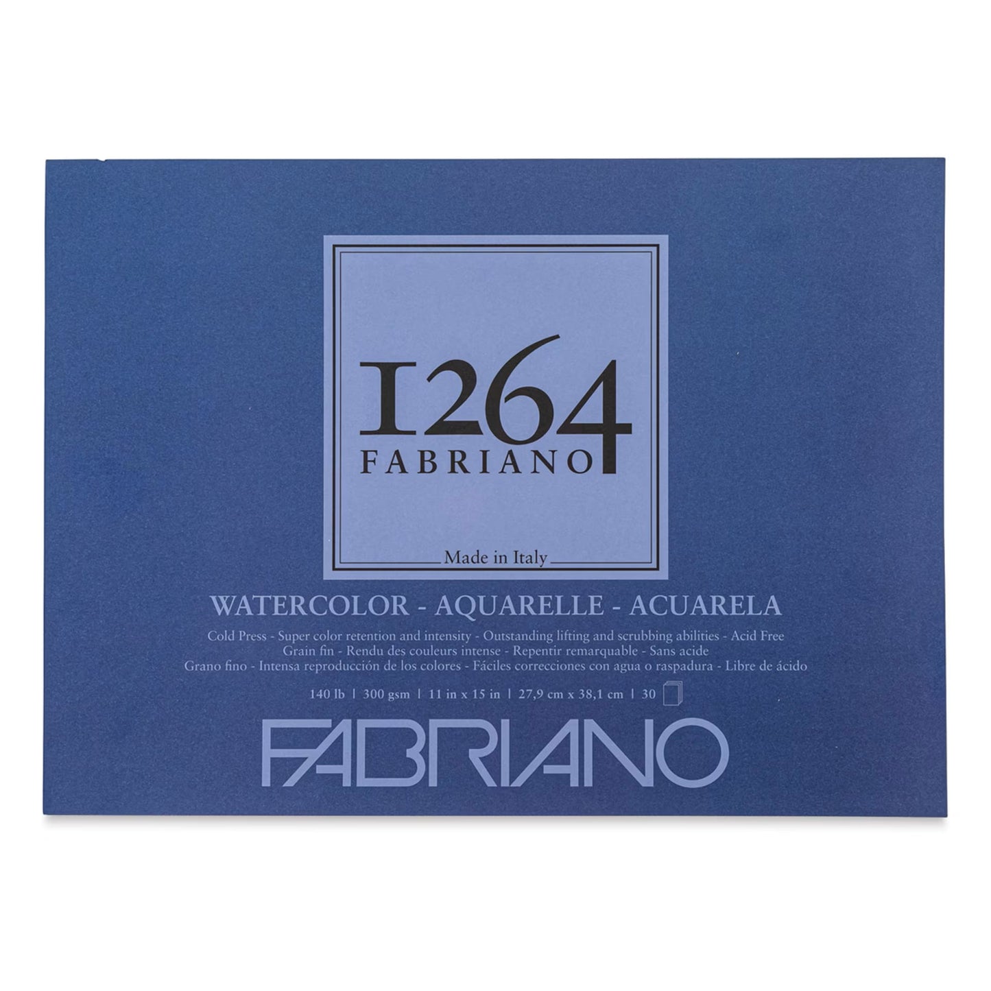 FABRIANO - 1264 Watercolor Pads (Libreta de Acuarela 300 GSM)