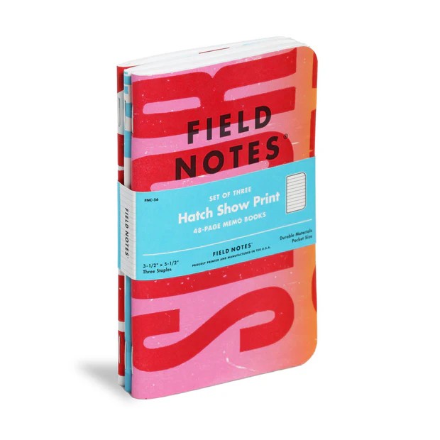 Field Notes Hatch - FALL 2022 QUARTERLY EDITION - Pack de 3 - 48 páginas