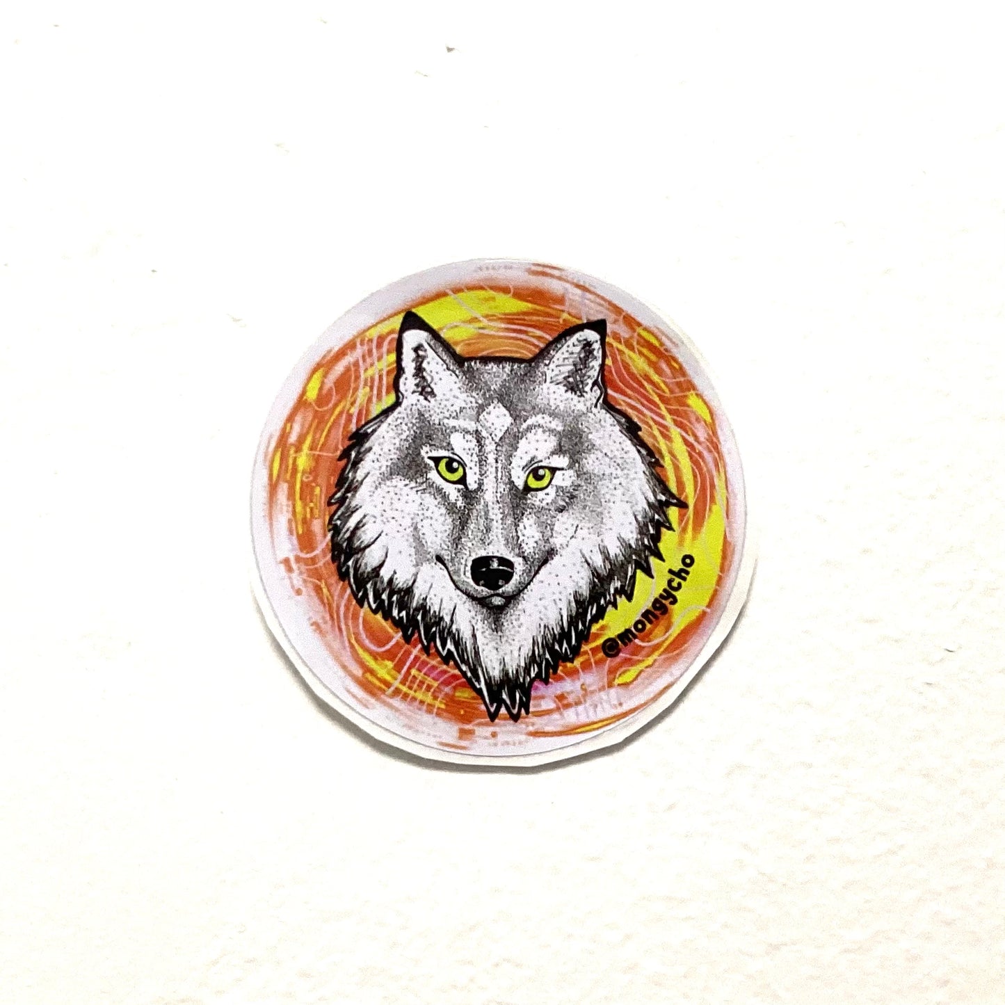 Mongycho - Lobo Sticker