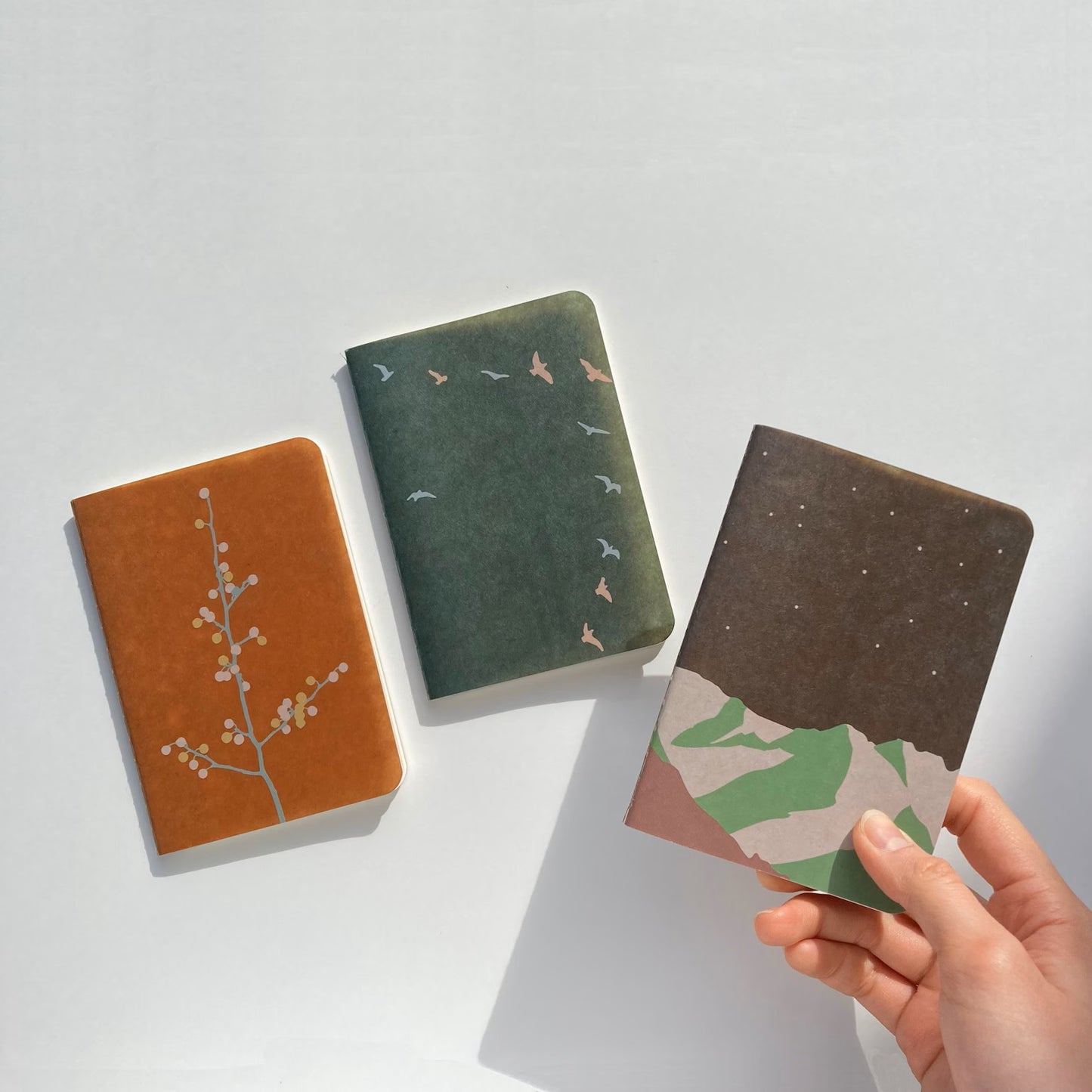 Yamamoto Paper - RO-BIKI NOTE - Branch Flower - Dotted Notebook